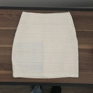H&M white skirt